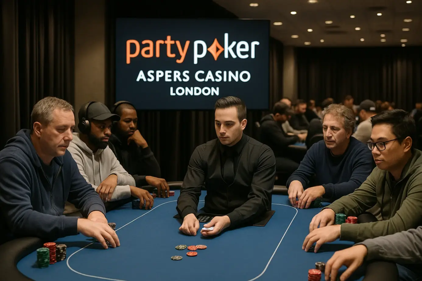 PartyPoker возвращается с новой тур серией: старт в Aspers Casino в Лондоне PartyPoker возвращается с новой тур серией: старт в Aspers Casino в Лондоне
